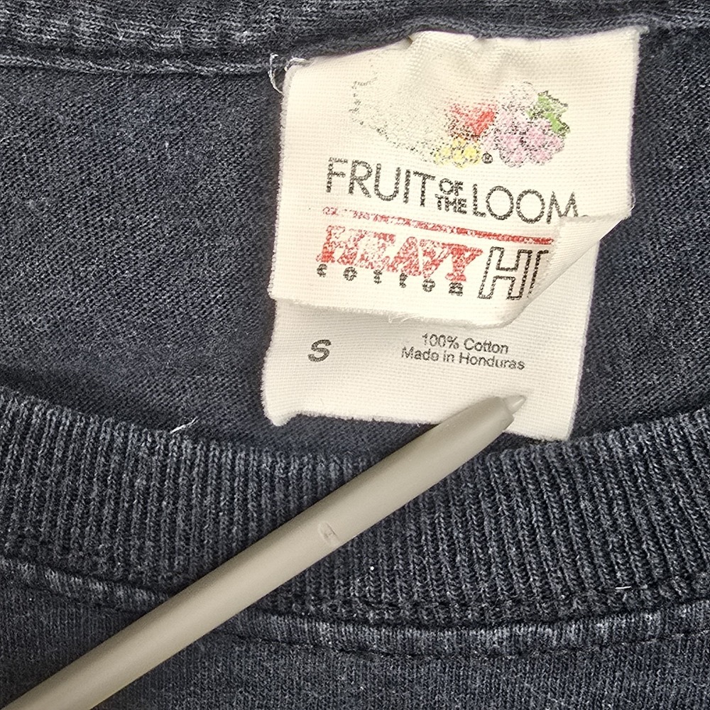 Vintage Grim Reaper‎ Shirt XS Chill I'm Here to Party Fruit of the Loom 00s - Picture 3 of 5